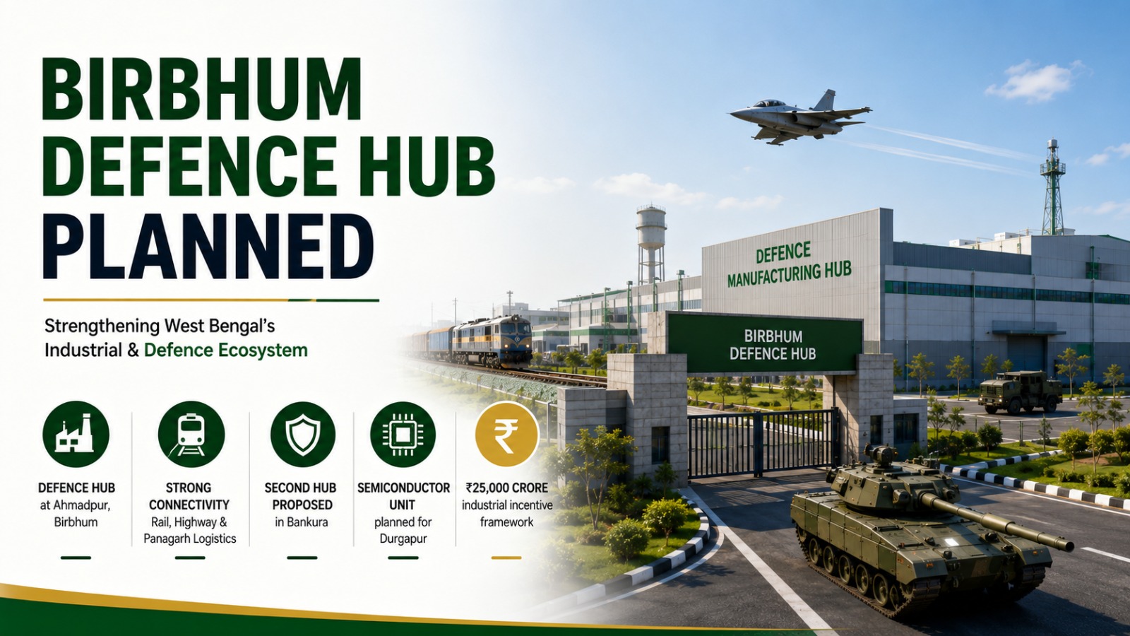 Birbhum Defence Hub Planned