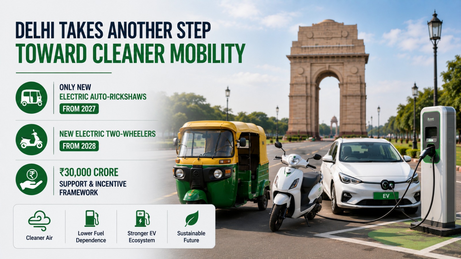 Delhi Takes Another Step Toward Cleaner Mobility