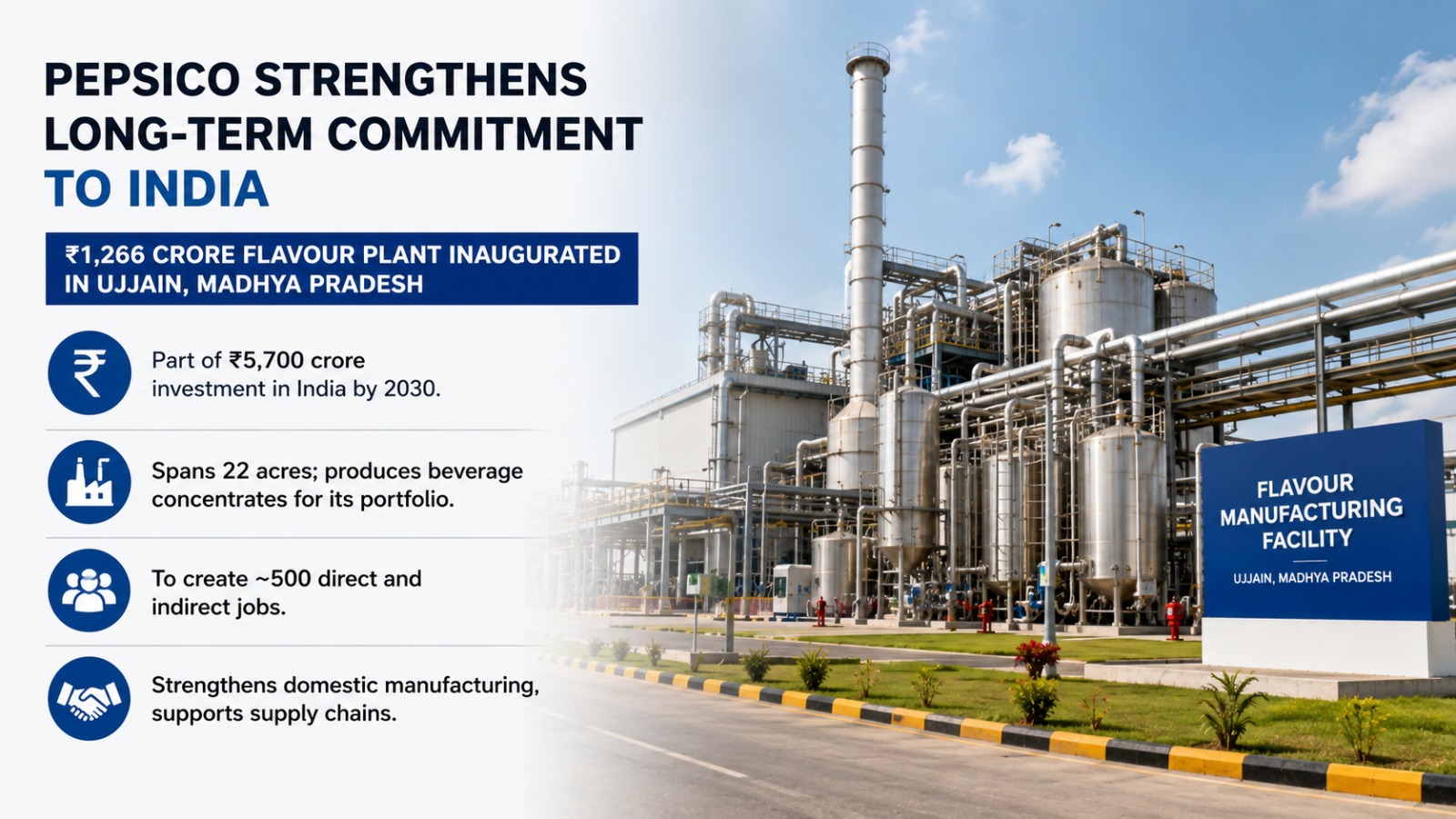 Pepsico Strengthens Long-term Commitment To India