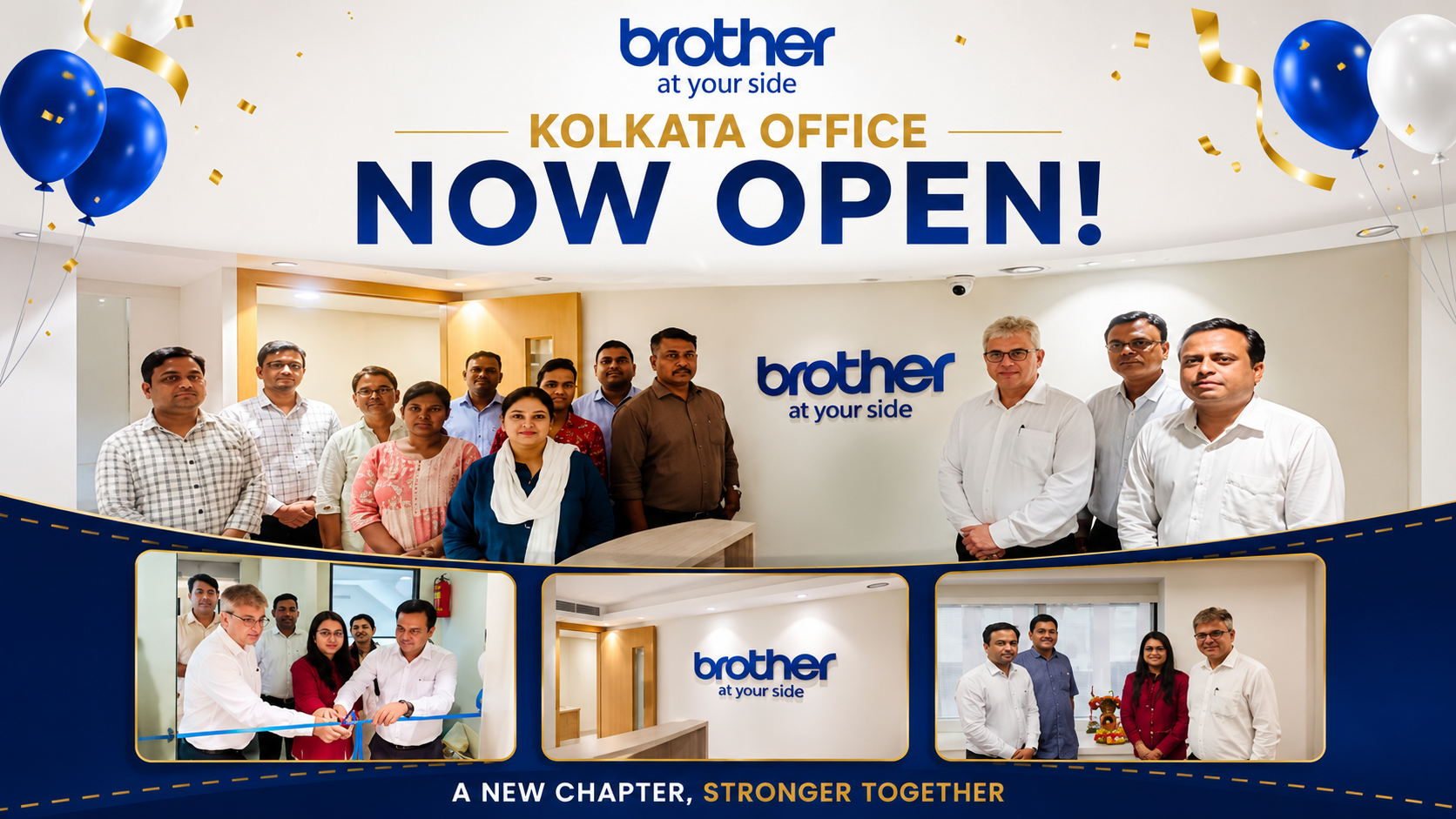 Brother International India Expands Operations with New Kolkata Office