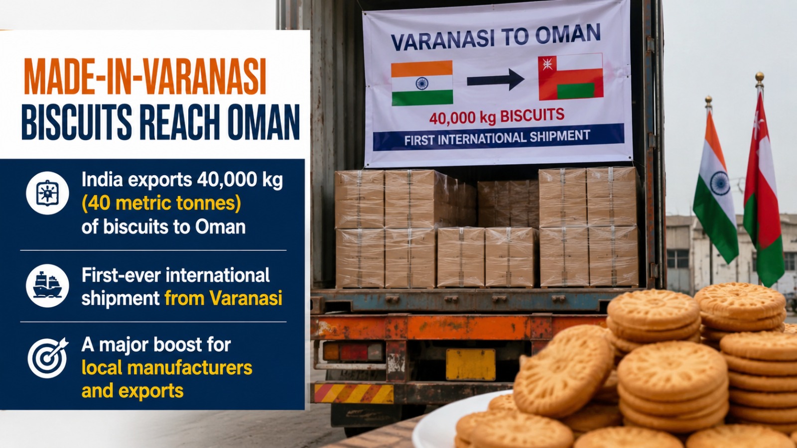 Made-in-varanasi Biscuits Reach Oman